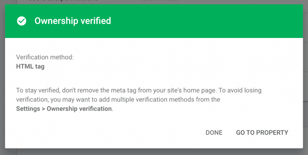 ownership verified crawlwp