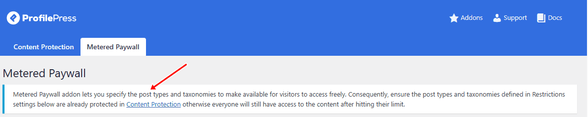 metered paywall instruction