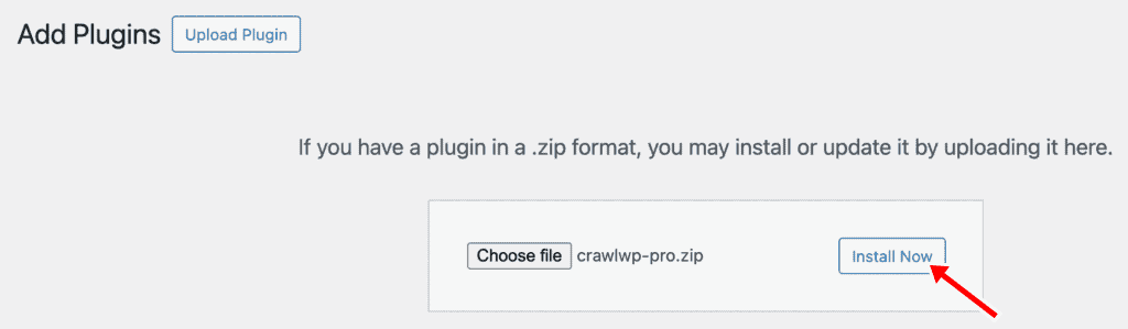 install crawlwp