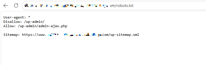 sample robots txt