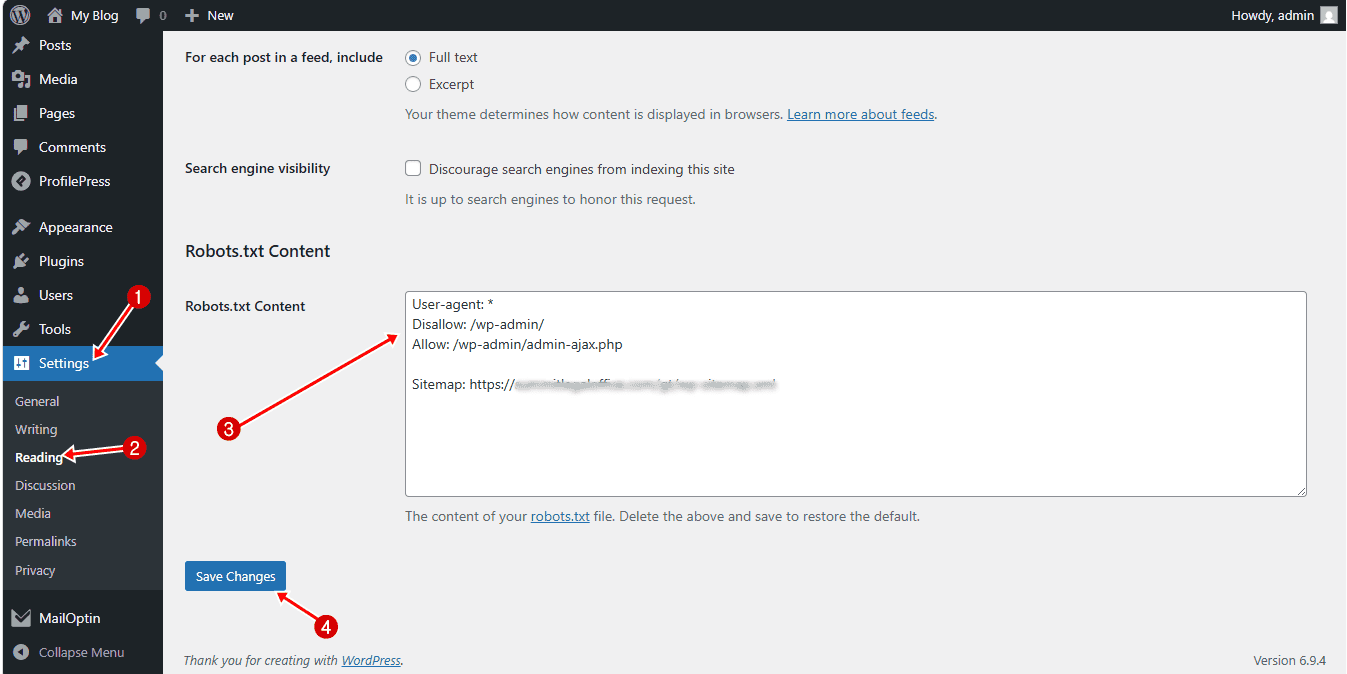 wp robot txt plugin