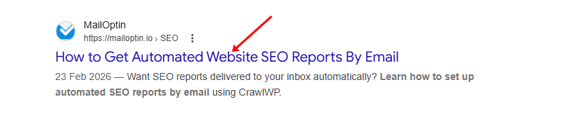 title tags example