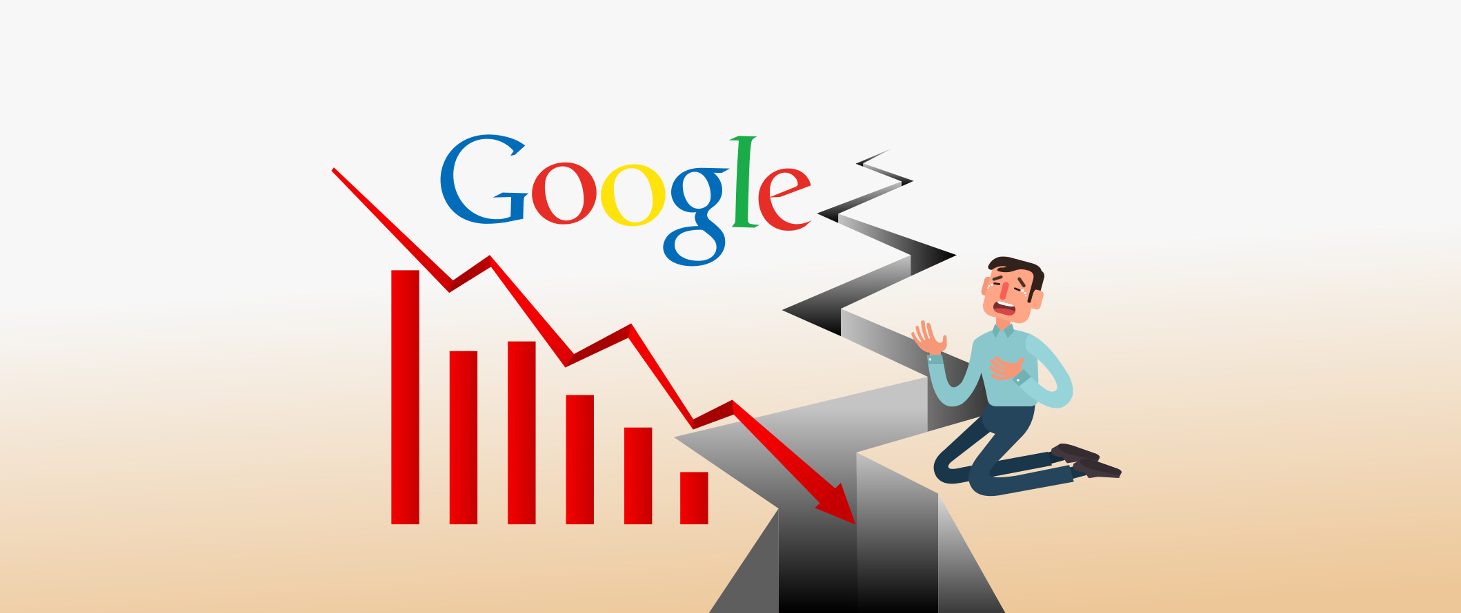 google ranking dropping
