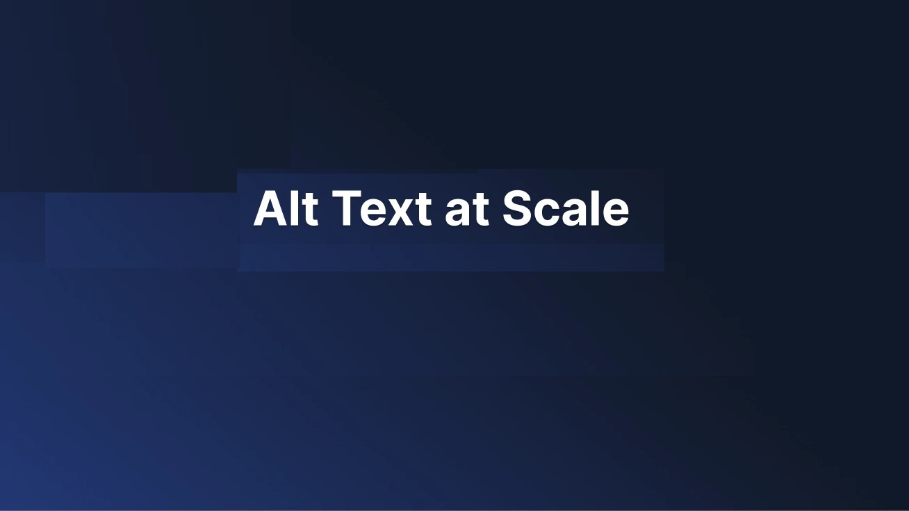 image alt text at scale