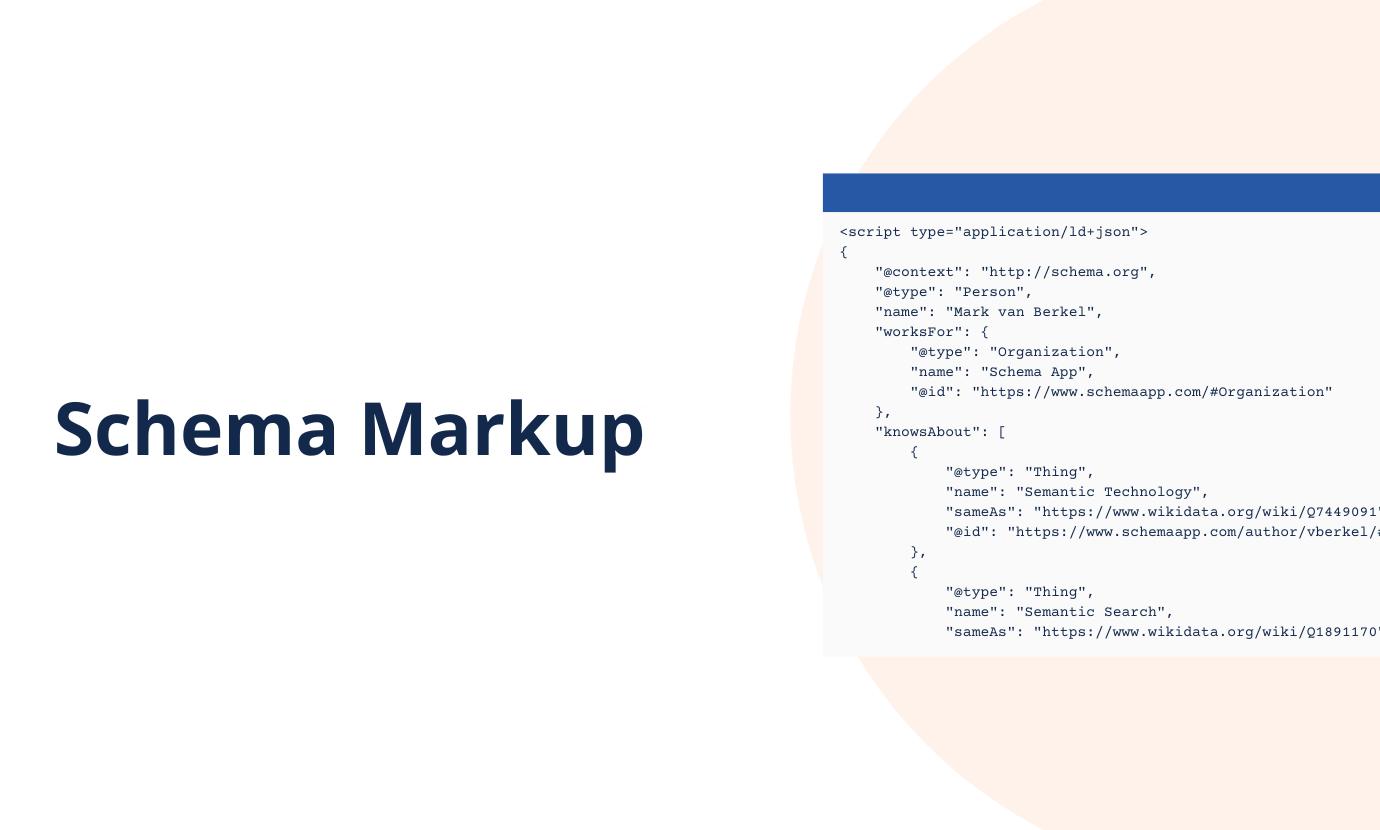schema markup