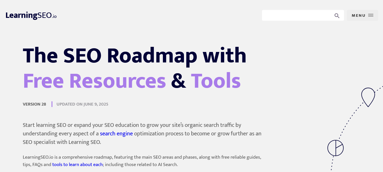 learn seo with a free roadmap of reliable guides tools
