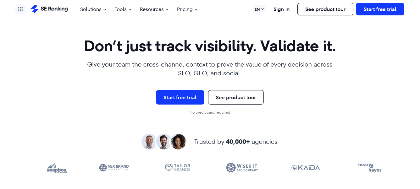 se ranking — ai seo software that gets results