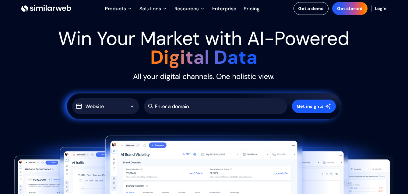 similarweb ai powered digital data intelligence solutions