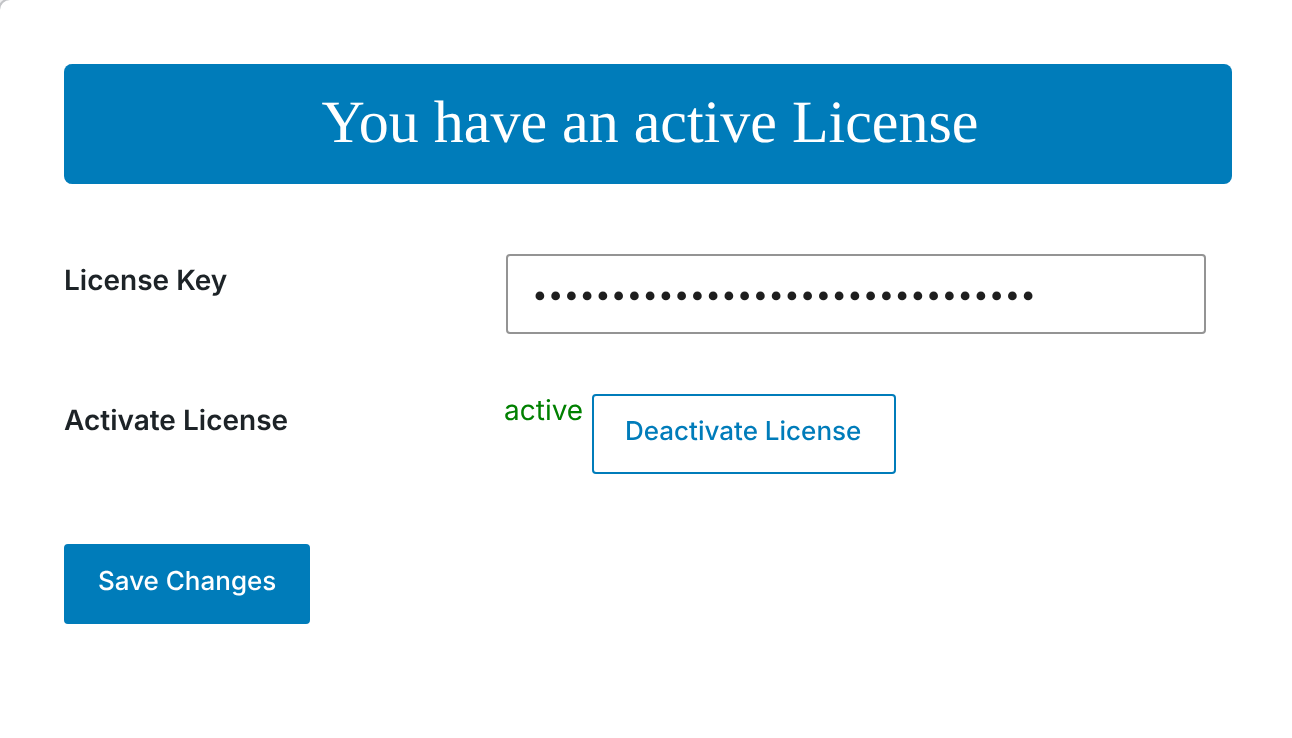 An active CrawlWP licence